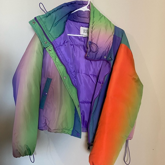 BDG Colorful Puffer Jacket - Picture 5 of 7